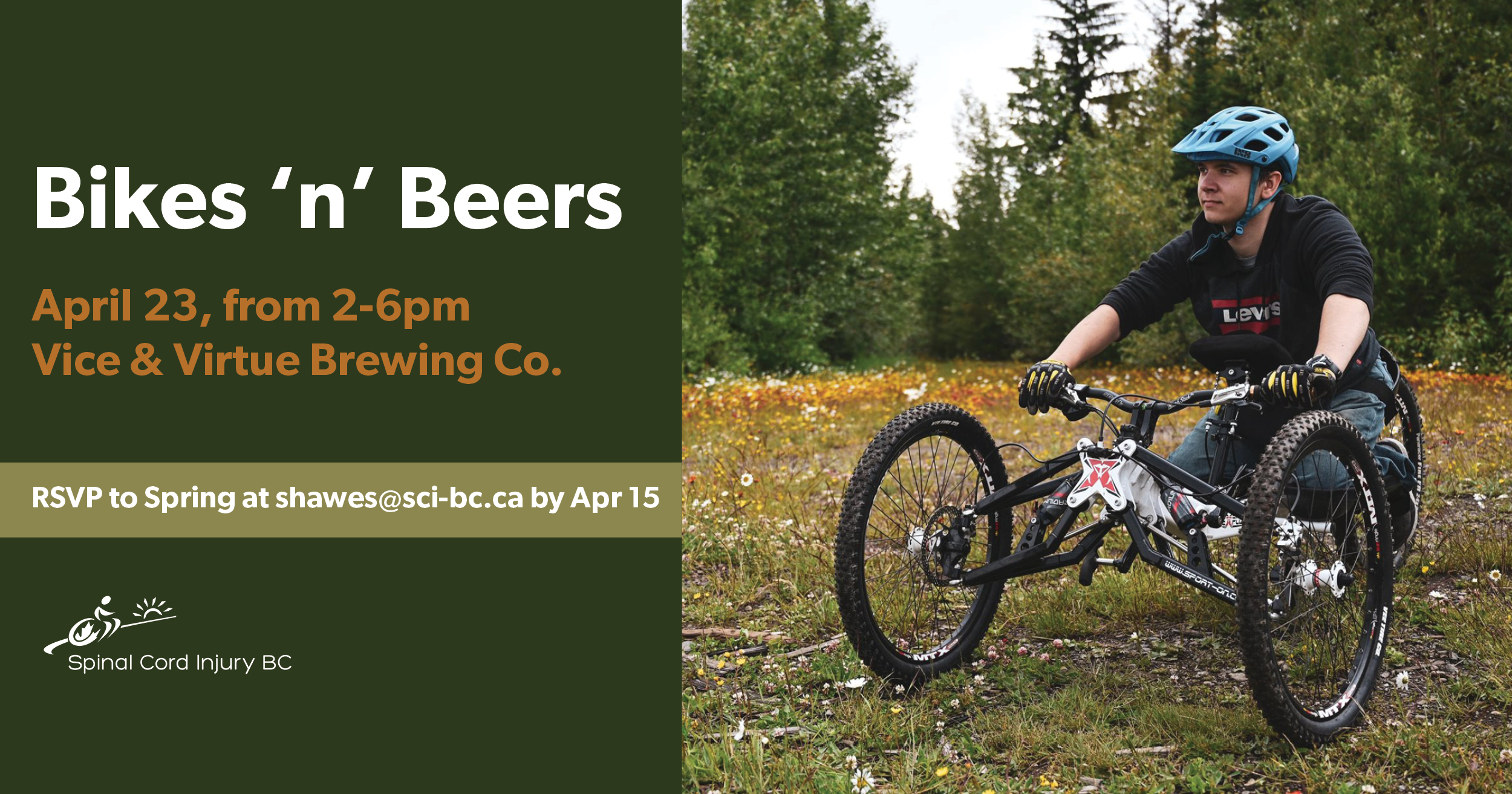 Bikes 'n' Beers Spinal Cord Injury BC
