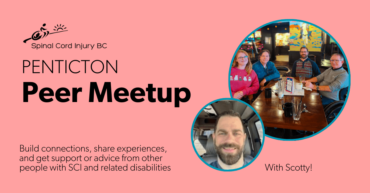 Penticton Peer Meetup Spinal Cord Injury Bc