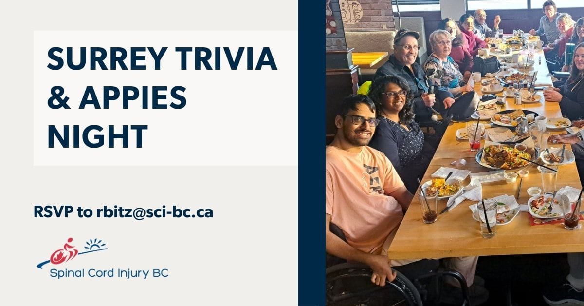 Surrey Trivia & Appies Night 2025 Header