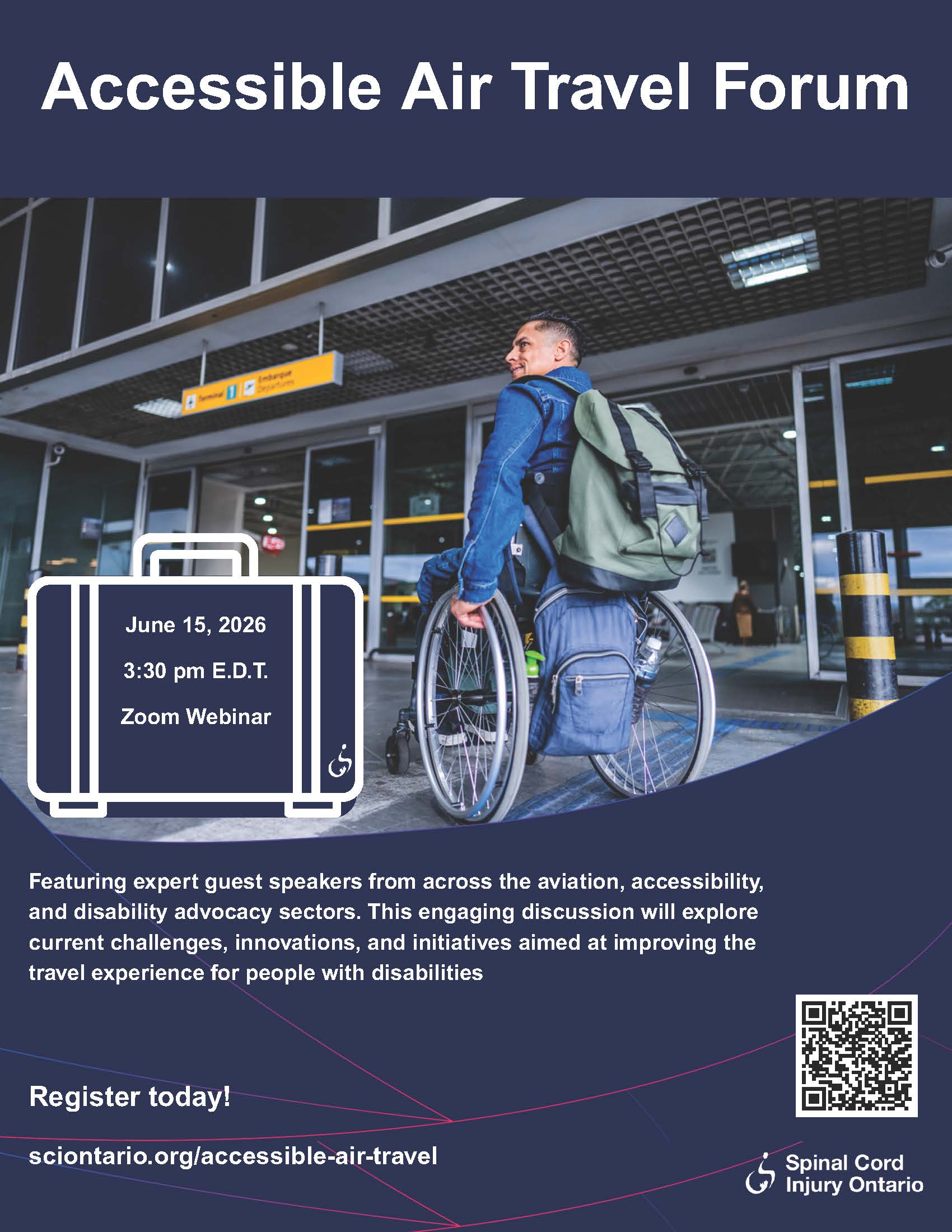 Accessible Air Travel Forum Flyer