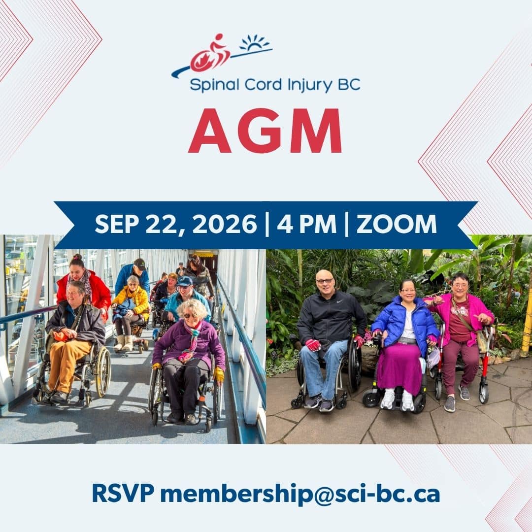 SCI BC’s 2026 Annual General Meeting (AGM)